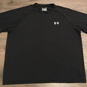 Mens Under Armour Heat Gear Loose Shirt Black